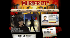 Desktop Screenshot of murder-city.net